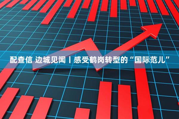 配查信 边城见闻丨感受鹤岗转型的“国际范儿”