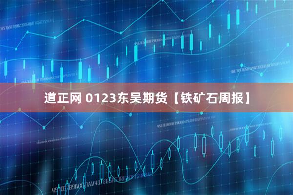 道正网 0123东吴期货【铁矿石周报】