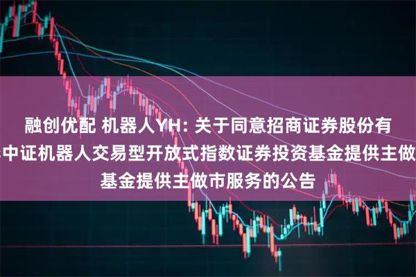 融创优配 机器人YH: 关于同意招商证券股份有限公司为银华中证机器人交易型开放式指数证券投资基金提供主做市服务的公告