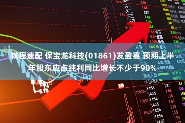 钱程速配 保宝龙科技(01861)发盈喜 预期上半年股东应占纯利同比增长不少于90%
